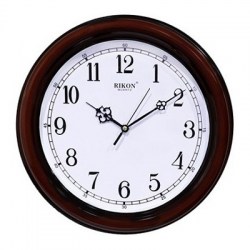 Часы настенные Rikon, коричневый 13751 PL Brown